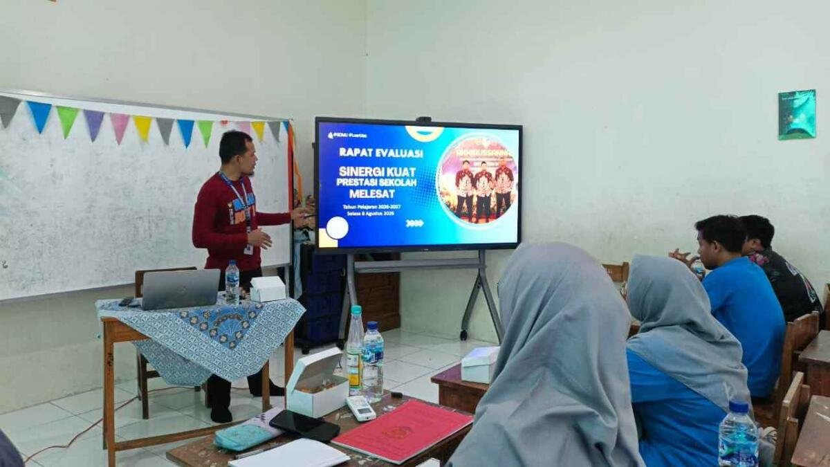 SDMU Unggulan Gubug Evaluasi Pembelajaran, Dorong Guru Lebih Total dalam Mengabdi
