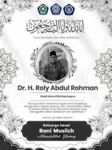 Selamat Jalan Ustadz Dr. H. Roly Abdul Rohman