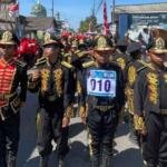 Mengikuti Antusiasnya Gerak Jalan Kecamatan Siswa SD Muhammadiyah 1 Krian