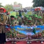 Semarak Hari Anak Nasional, Guru dan Siswa PAUD ABA Percontohan Ikuti Pandu Tunas Athfal
