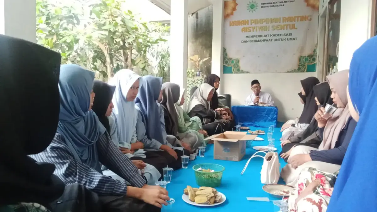 Semarak HUT ke-81 RI, PRA Sentul Blitar Perkuat Kaderisasi Aisyiyah