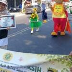 Semarak Karnaval PAUD Kota Batu, Suryo Maskot Mudeba Bergabung Bersama TK ABA 1