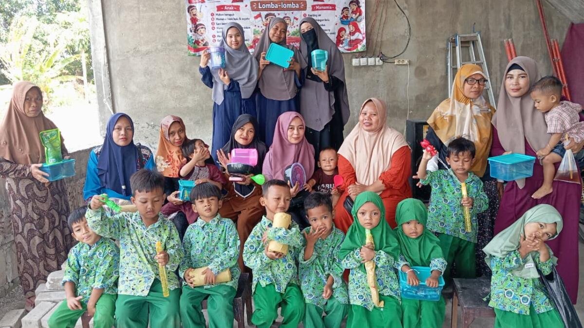 Semarak Kemerdekaan Indonesia ke-81, KB-RA Tashih Al Qolam Blimbing Rayakan HUT RI dengan Penuh Keceriaan