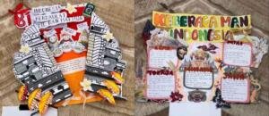 Semarak Merah Putih Smamda, 18 Gen Adu Kreativitas dalam Lomba Menghias Mading
