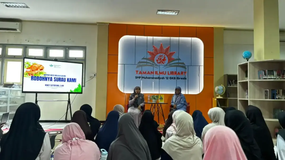 Sharing Session Spemdalas Hidupkan Sastra Lama lewat Cerpen Robohnya Surau Kami