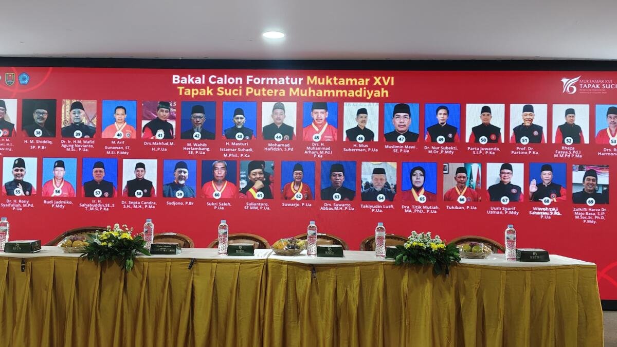 Sidang Tanwir Muktamar Tapak Suci Go Digital, E-Voting Tetapkan 27 Calon Formatur Periode 2026–2031