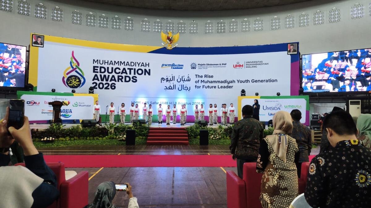 Sinergi Dahsyat! Kolaborasi Lentera School dan SMA Muhammadiyah 10 Surabaya Guncang Pembukaan ME Awards 2026 di UMM