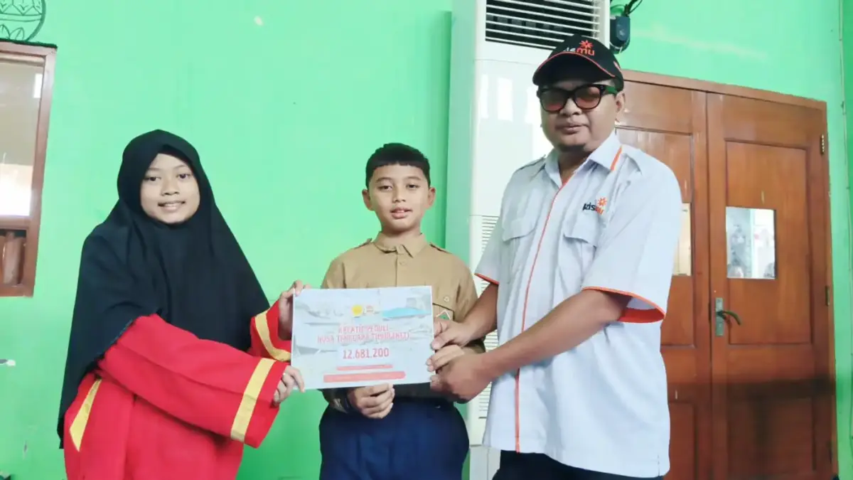 Siswa SD Muhammadiyah 16 Galang Donasi untuk Korban Gempa NTT