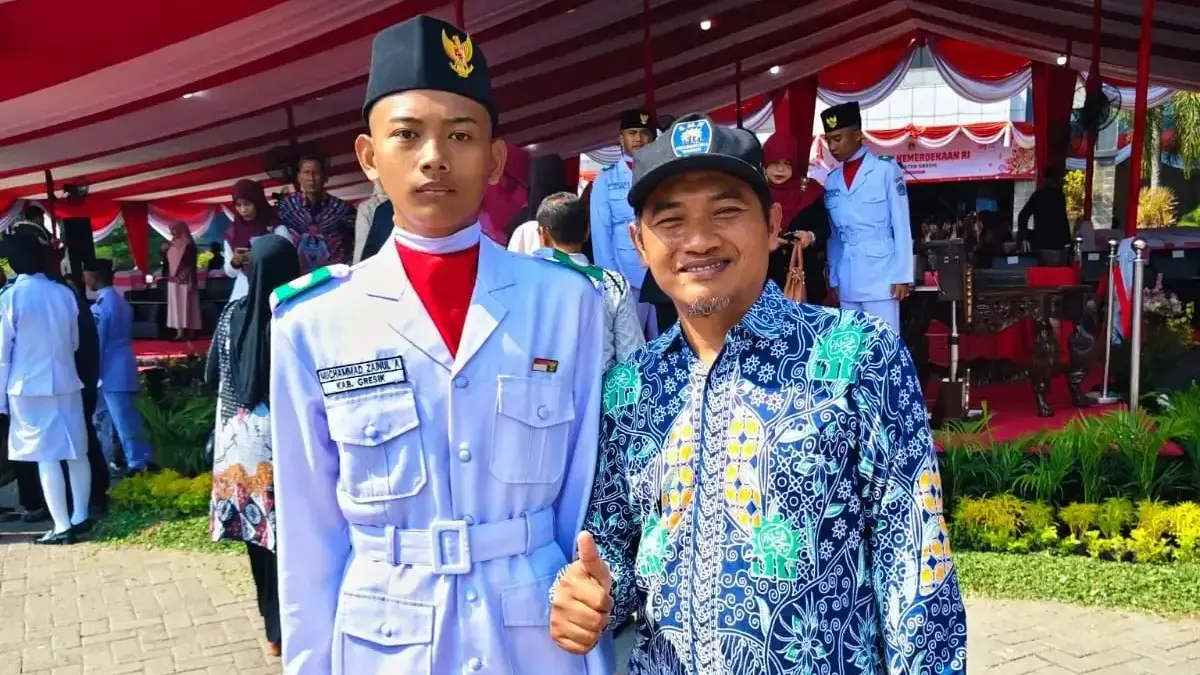 Siswa SMK Muhammadiyah 2 Gresik Jadi Paskibra Kabupaten Gresik