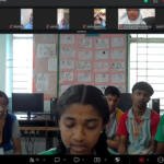 Siswa Spemlibels dan Sekolah India Bedah Teknologi Satelit dalam Global Collaboration