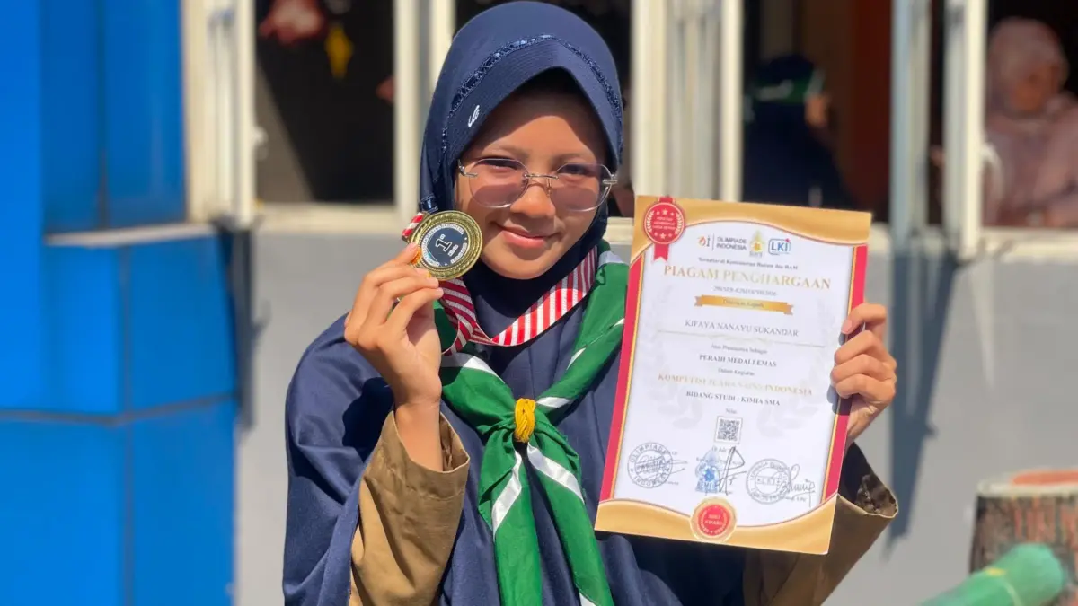 Siswa Tahfidz Smamita Raih Gold Medal Kimia Tingkat Nasional