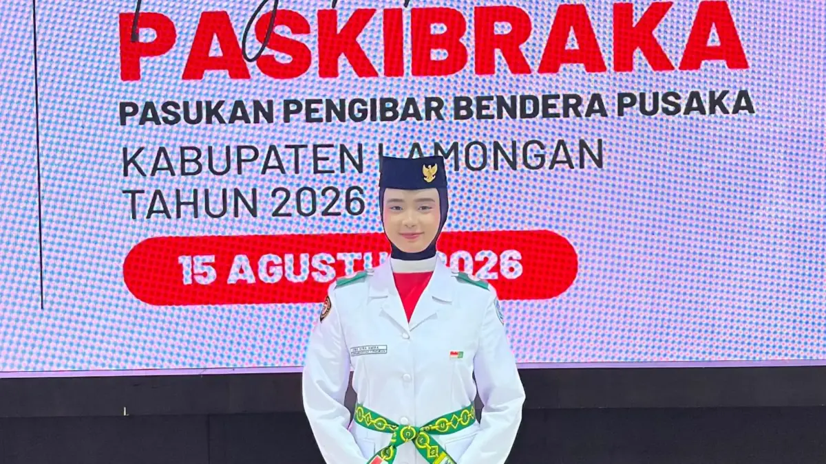 Siswi Mamsaka Terpilih Jadi Paskibraka Kabupaten Lamongan 2026