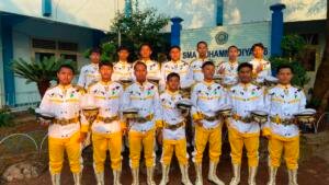 Smamusix Pertahankan Juara di Ajang Gerak Jalan Kecamatan Paciran