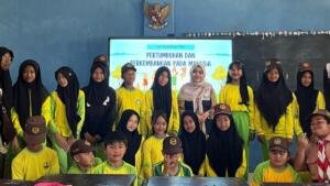 Smart TV Jadi Media Pembelajaran, Siswa SD Negeri 5 Pandesari Belajar Pertumbuhan Manusia