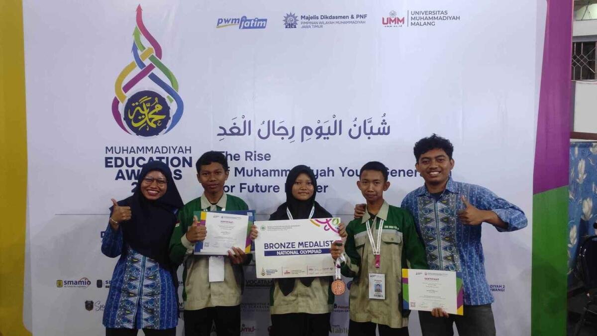 SMK Muhammadiyah 5 Gresik Raih Bronze Medalist Business Plan ME Awards 2026