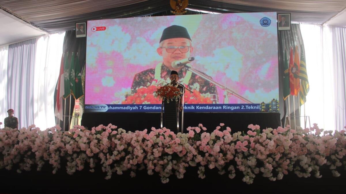 SMK MUTU Gondanglegi Jadi Tuan Rumah Pengajian Ahad Pagi PDM Kabupaten Malang, Abdul Mu’ti Hadir