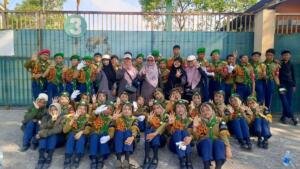 SMP Edutech Muhammadiyah 4 Gempol Raih Juara 1 dan 2 Lomba Gerak Jalan Kecamatan