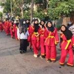 SMP Muhammadiyah 11 Surabaya Meriahkan Milad ke-63 Tapak Suci dengan Jalan Sehat