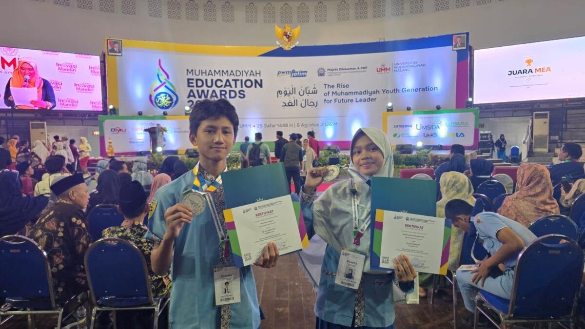 SMP Mulia Tulangan Raih Dua Medali di MEA 2026 UMM Malang, Bukti Konsistensi Berprestasi dan Berwawasan Global