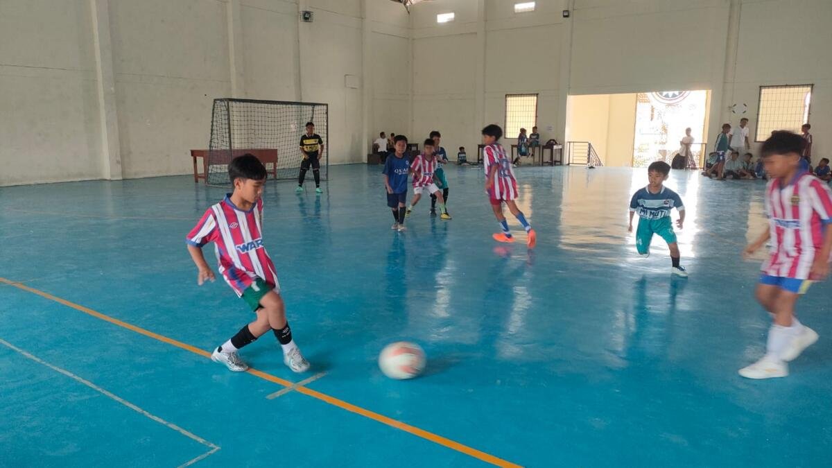 Sparing Lawan Laut FC, MIMUTU FC Matangkan Persiapan Liga Futsal Pelajar