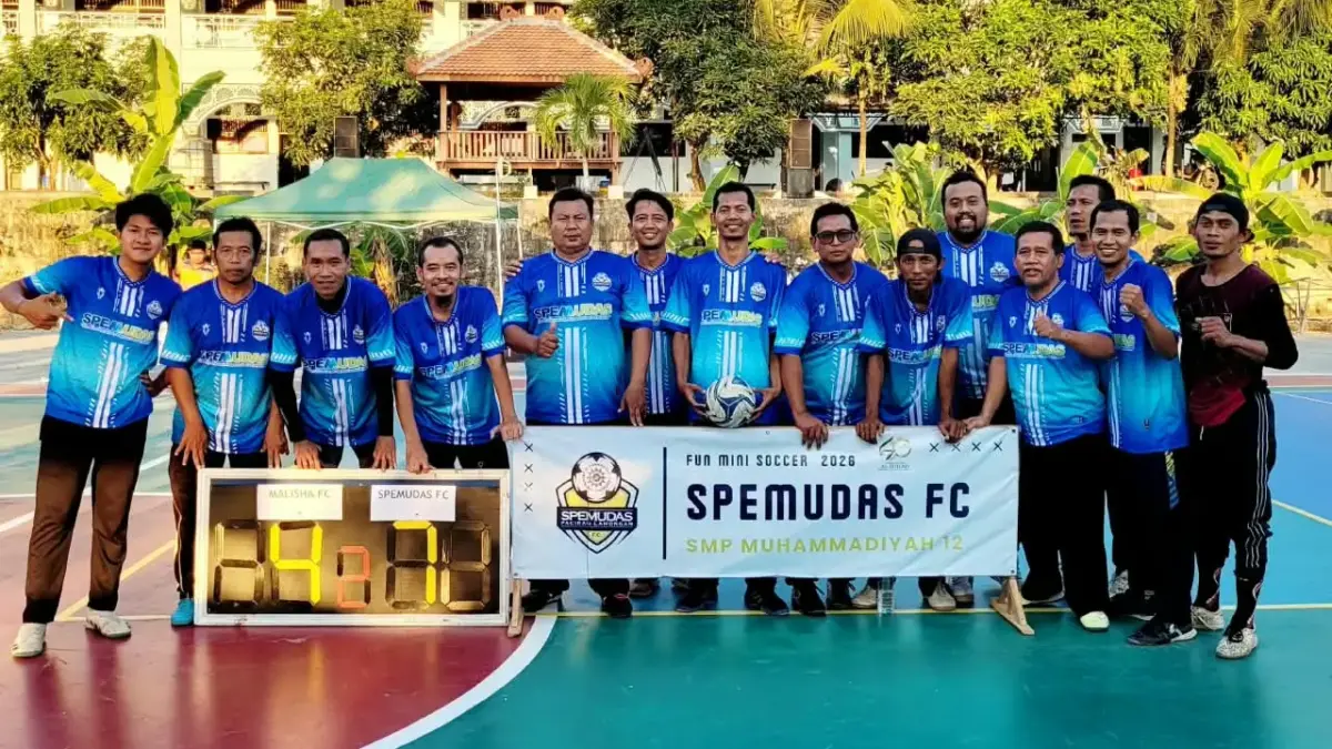 Spemudas FC Hajar Malisha 7-4, Juara Grup A Fun Mini Soccer Al-Ishlah