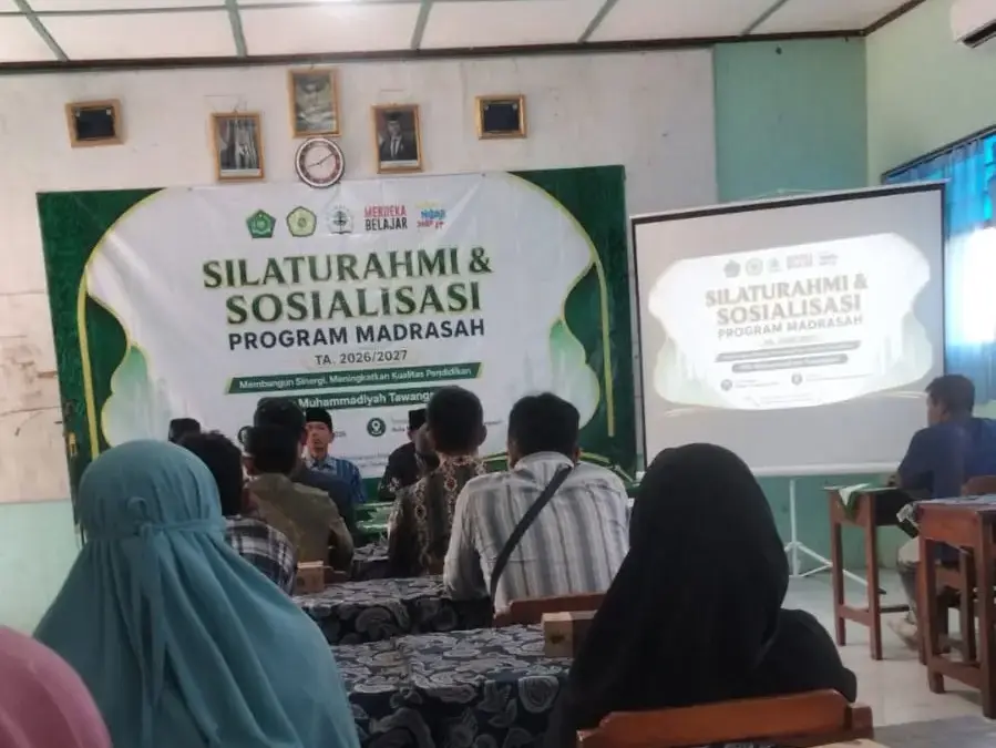 Tegaskan Pendidikan Karakter Butuh Sinergi Orang Tua, MTs Muhammadiyah Tawangsari Gelar Sosialisasi Program