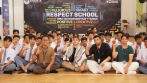 Tiga Guest Teacher Turkiye Kenali Muhammadiyah Lewat Kunjungan ke Smamita