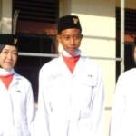 Tiga Murid Smampat Dipercaya Jadi Paskibra HUT ke-81 RI Kecamatan Sidayu