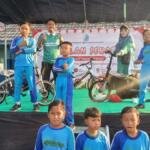 Tiga Sepeda Jadi Hadiah Utama Jalan Santai HUT ke-81 RI MIM 08 Kandangsemangkon