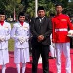 Tiga Siswa SMA Muha Genteng Perkuat Paskibraka HUT ke-81 RI Tingkat Kecamatan