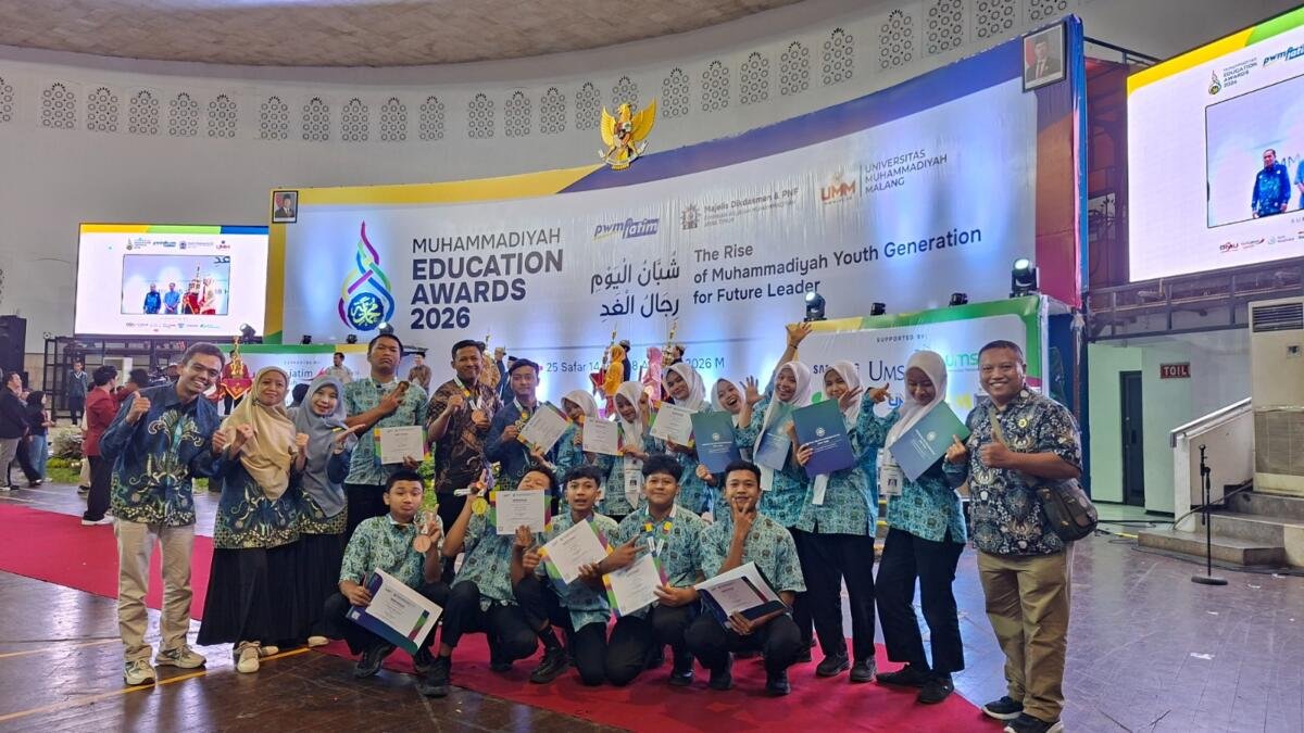 Torehkan Prestasi Gemilang, SMK Muhammadiyah 1 Kepanjen Sabet Outstanding School dan Dominasi Medali di ME Awards 2026