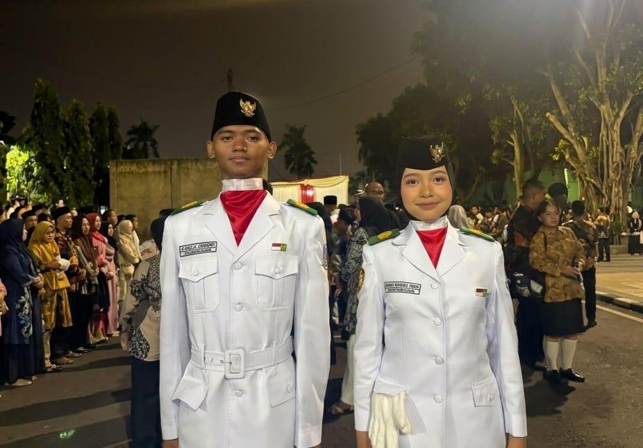 Ukir Prestasi, Dua Pelajar SMAM Duma Terpilih Menjadi Paskibraka Tingkat Kota Tangerang Selatan