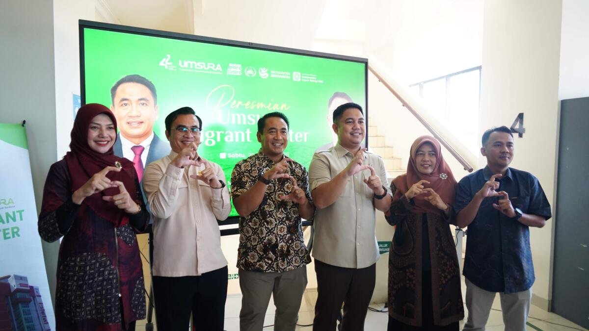 Wakil Menteri Resmikan Umsura Migrant Center