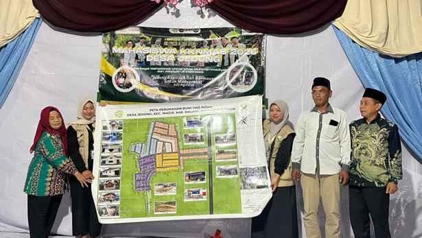 Warga RW 07 Desa Jedong Kini Miliki Peta Terpadu