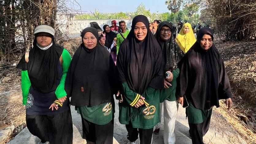 36 Tahun Berpisah, Jalan Santai 4 Dasawarsa Al-Ishlah Jadi Ajang Reuni Haru