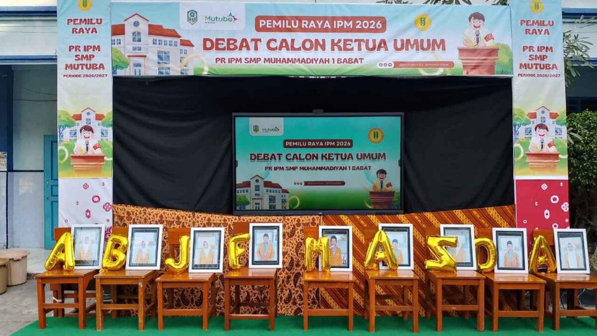 9 Formatur Bertarung Menuju Kursi Ketua PR IPM SMP Muhammadiyah 1 Babat