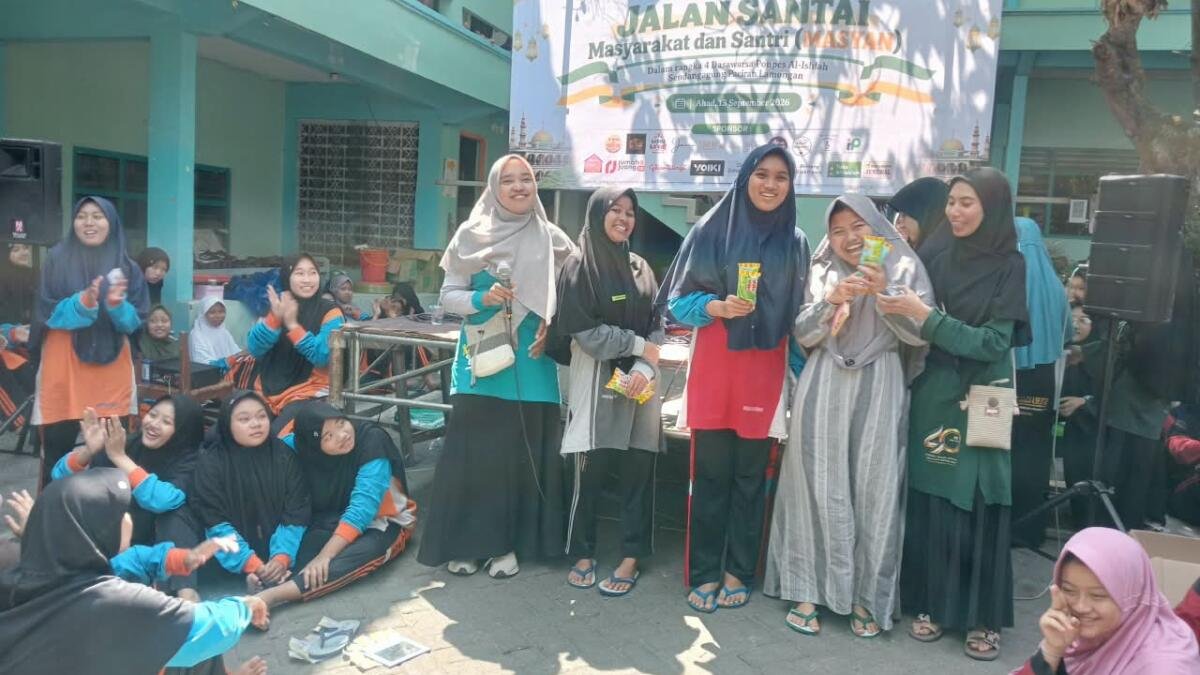Ada Doorprize Ultah Kembar di Masyan Al-Ishlah, Santri Lahir 13 September Dapat Hadiah Spesial