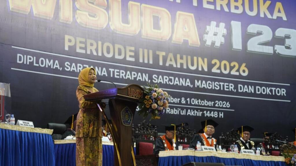 AI Tak Bisa Gantikan Empati, Komisaris KAI Bekali Lulusan UMM Hadapi Disrupsi Teknologi