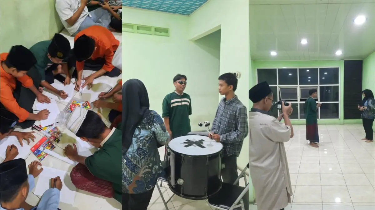 “Aku Bisa, Aku Berani”: Santri Eksplorasi Potensi Bersama Mahasiswa PPG Prajabatan Umsura
