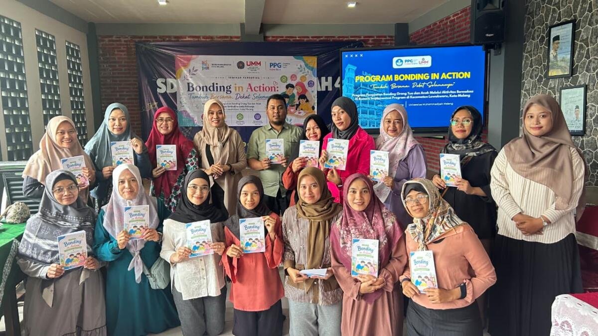 Bonding in Action Mahasiswa UMM, Cara Kreatif Menguatkan Hubungan Orang Tua dan Anak