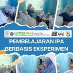 Belajar Kerapatan Zat lewat Eksperimen, Murid SMP Muhammadiyah 15 Surabaya Antusias