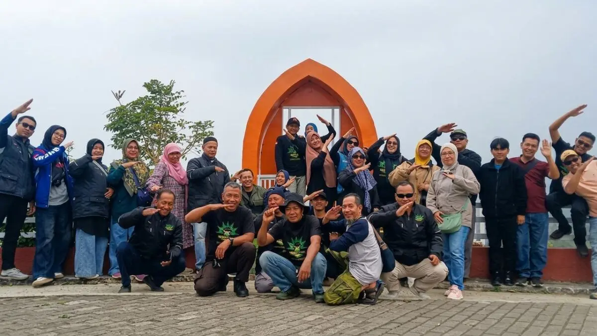 BikersMu Chapter Kabupaten Pekalongan Gelar Tadabur Alam di Golaga Purbalingga