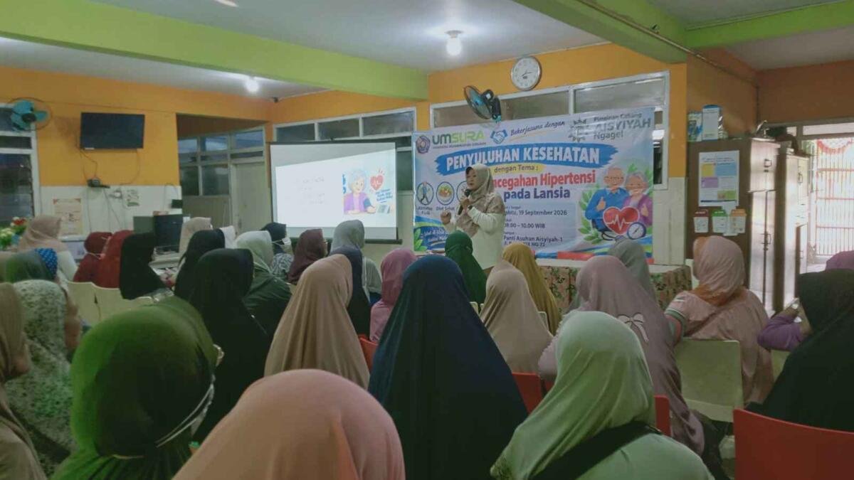 Cegah Hipertensi Sejak Dini, Lansia Diajak Kenali Tekanan Darah dan Bergerak Sehat