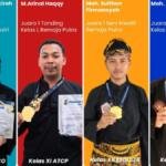 Delapan Siswa Mamsaka Gemilang di GOR Ken Arok, Borong 4 Emas dan 4 Perak