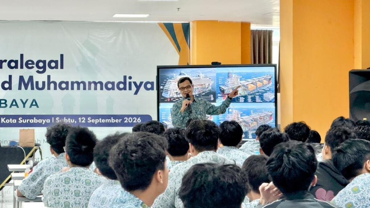 Dosen ITS Bekali Siswa Smamda Wawasan Keselamatan Kapal melalui OTM