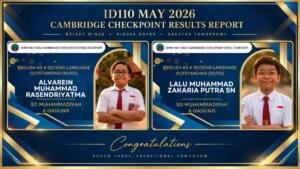 Dua Siswa SD Musix Raih Nilai Sempurna Cambridge Checkpoint