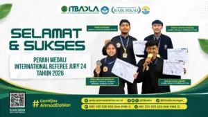 Empat Atlet Mahasiswa Itbadla Bawa Pulang Empat Medali dari Ajang Internasional