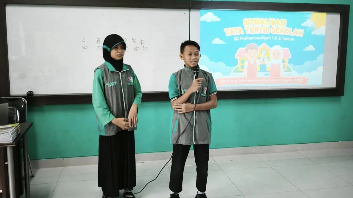 Fasta SD Mumtaz Bergerak Aktif Tanamkan Kedisiplinan Lewat Sosialisasi Tata Tertib