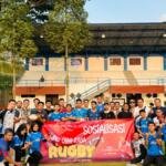 Gandeng Pengprov Rugby Jatim, PKO UMM Sosialisasikan Rugby kepada Pelajar Kota Malang