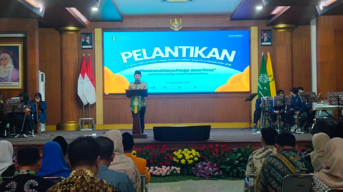 Hadiri Pelantikan, Wagub Emil Puji Reputasi IPM Jawa Timur